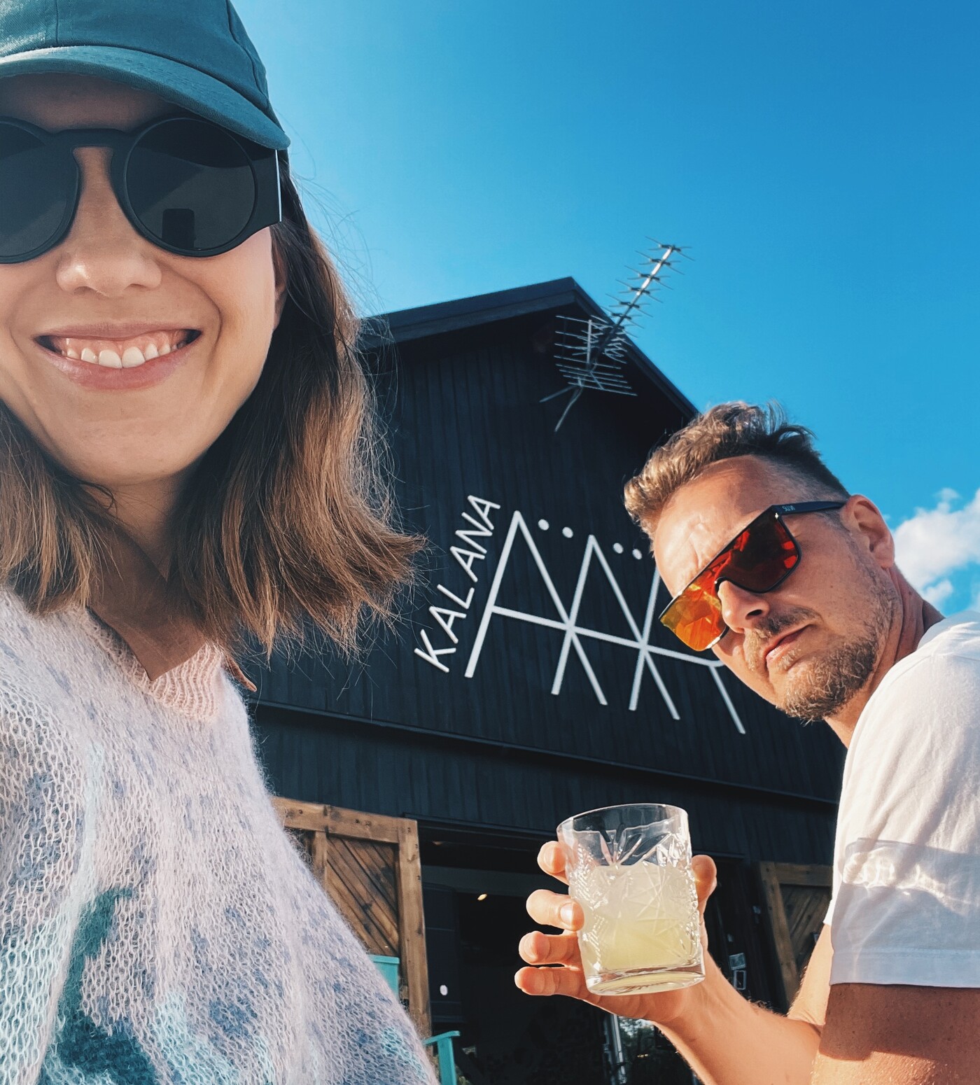 Ronja Kissa and Mika Pajunen at Kalana